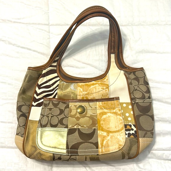 Coach Patchwork Purse - Picture 1 of 6